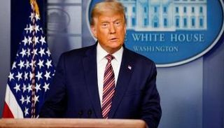 الرئيس الأمريكي دونالد ترامب