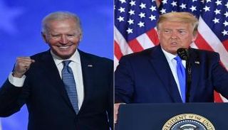 ترامب وبايدن