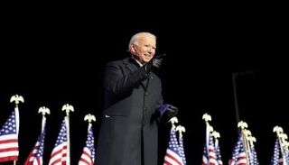 المرشح الديمقراطي للرئاسة الأمريكية جو بايدن