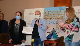 ندوة فريد شوقي في مهرجان الاسكندرية
