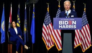 بايدن ونائبته كامالا هاريس