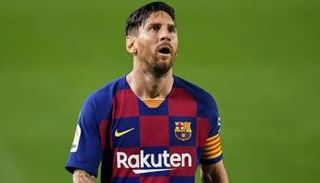 ليونيل ميسي قائد برشلونة