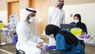 فحص كورونا في الإمارات