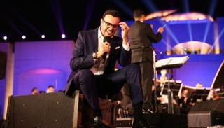 صابر الرباعي يشدو في حفله بالأوبرا