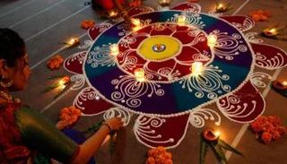 مظاهر الاحتفال بعيد ديوالي