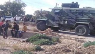 احتجاجات بمحافظة القصرين جنوب تونس