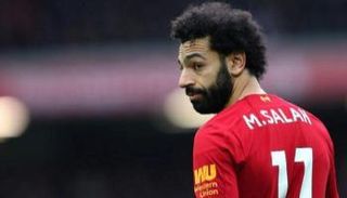 محمد صلاح لاعب نادي ليفربول الإنجليزي