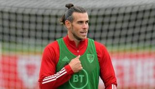 جاريث بيل نجم منتخب ويلز وفريق توتنهام