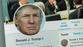 حساب ترامب على موقع تويتر
