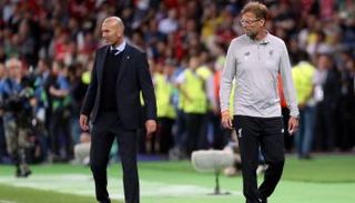 يورجن كلوب مع زين الدين زيدان