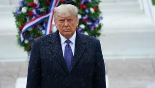 الرئيس الأمريكي المنتهية ولايته دونالد ترامب