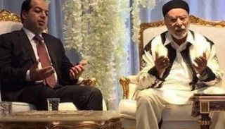 علي دبيبية مع أحمد معيتيق - أرشيفيةال