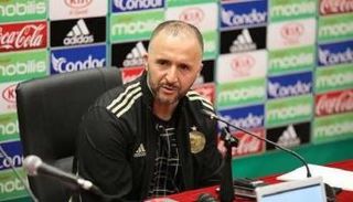 جمال بلماضي مدرب منتخب الجزائر 