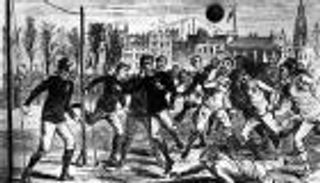 ما هي أول مباراة دولية أقيمت في التاريخ؟