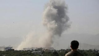 آثار أحد الانفجارات في أفغانستان- أرشيفية