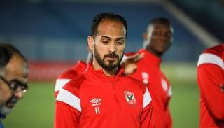 وليد سليمان لاعب الأهلي المصري