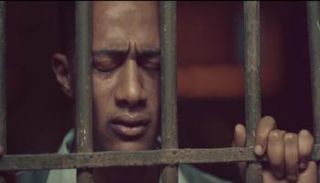 الفنان محمد رمضان في مشهد تمثيلي