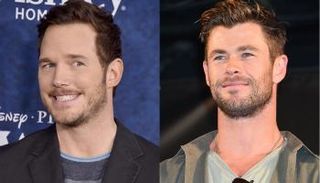 كريس هيمسورث وكريس برات