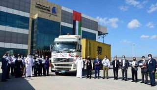 ميناء جبل علي يستقبل أول حاوية بضائع من إسرائيل