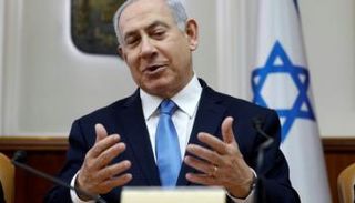 رئيس الوزراء الإسرائيلي بنيامين نتنياهو 