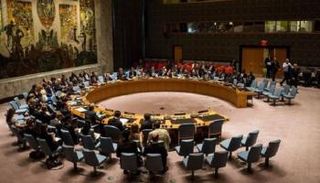 جلسة سابقة لمجلس الأمن الدولي