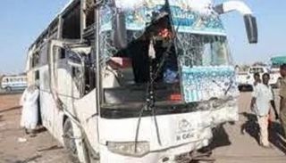 الأتوبيس بعد الحادث