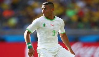 فوزي غلام لاعب منتخب الجزائر