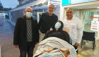 الأخرس لحظة الإفراج عنه