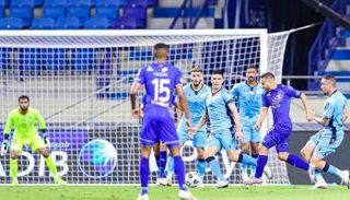 من مواجهة النصر أمام بني ياس في الدوري الإماراتي