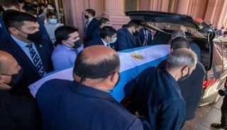 جنازة دييجو أرماندو مارادونا
