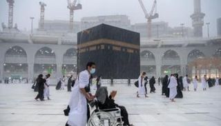 أمطار غزيرة بالحرم المكي- أرشيفية