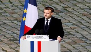 الرئيس الفرنسي إيمانويل ماكرون