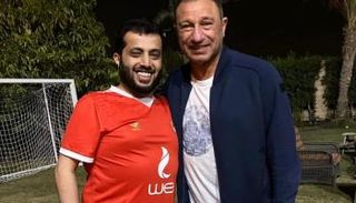 تركي آل الشيخ مع محمود الخطيب