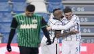 الدوري الإيطالي.. إنتر ميلان يخطف وصافة ساسولو بثلاثية في شباكه
