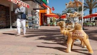  سائح في مدينة الحمامات بتونس - رويترز 