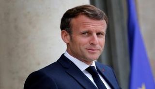 الرئيس الفرنسي إيمانويل ماكرون 