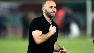 جمال بلماضي مدرب منتخب الجزائر