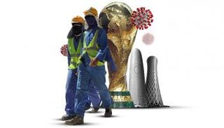 كورونا يغزو مساكن عمالة كأس العالم وتجاهل قطري