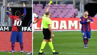 ليونيل ميسي قائد برشلونة