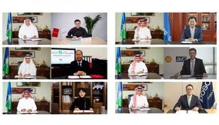 جانب من توقيع مذكرات التفاهم