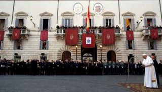 البابا فرنسيس بابا الكنيسة الكاثوليكية