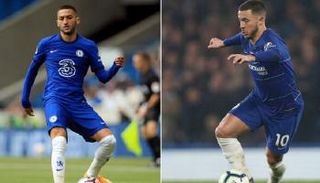 إيدين هازارد وحكيم زياش