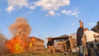 محمد إمام في كواليس تصوير فيلم "لص بغداد"