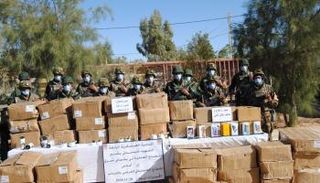 ضبط كميات من المخدرات ضمن حصيلة العمليات الأمنية والعسكرية