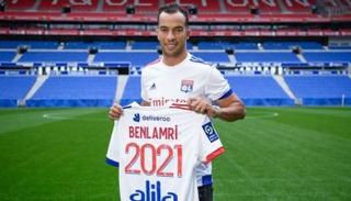 جمال بلعمري مدافع ليون الفرنسي