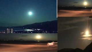 كرة نار في السماء تشعل شبكات التواصل الاجتماعي في اليابان