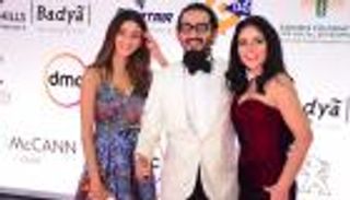 بالصور.. أول ظهور لابنة أحمد حلمي ومنى زكي بمهرجان القاهرة