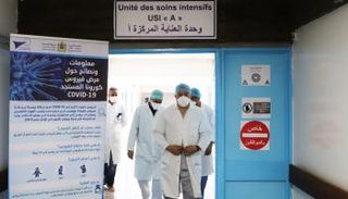 وحدة عناية مركزة لمرضى كورونا