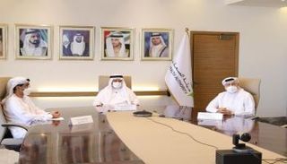 حميد القطامي المدير العام لهيئة الصحة بدبي خلال افتتاح فعاليات القمة