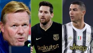 كومان - ميسي - رونالدو 